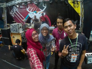 Wefie on the stage :D 3