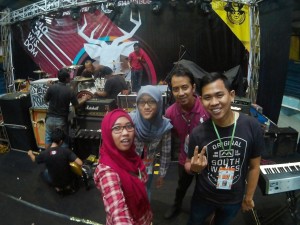 Wefie on the stage :D 2
