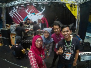 Wefie on the stage :D 1